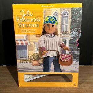 NWT American Girl Julie Fashion Studio